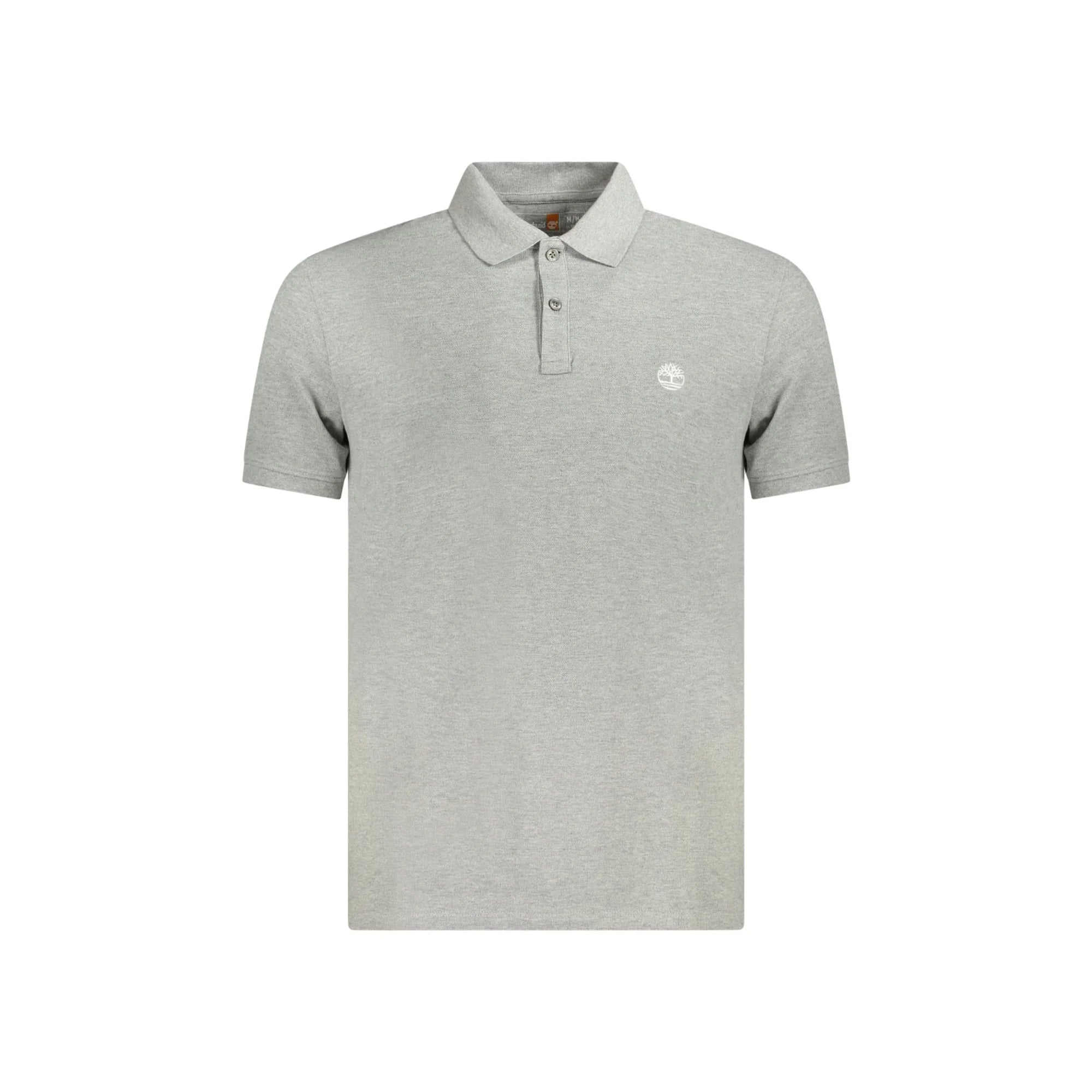 Timberland Polo Maniche Corte Uomo Grigia Ricamo Grigio - foto prodotto